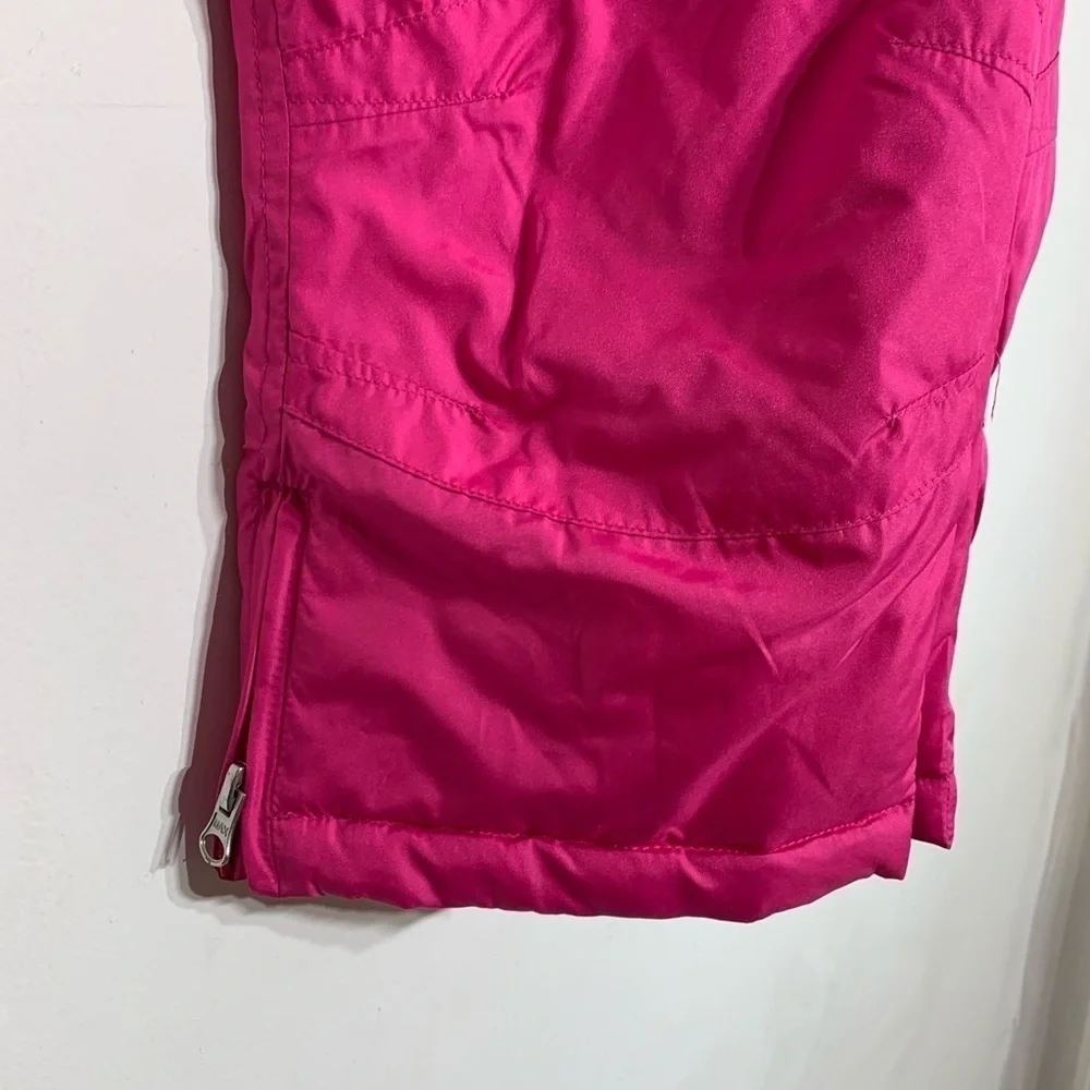 Faded glory 2T hot pink girls overall snowsuit winter outerwear Miami pink